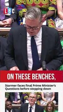 Keir Starmer gets a rare standing ovation after his final Prime Minister's Questions