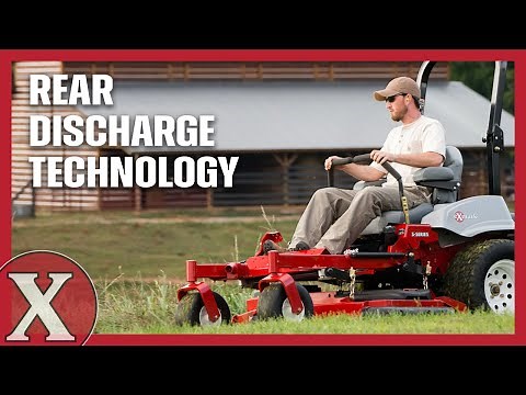 Exmark Ride-On Mower Rear Discharge Technology
