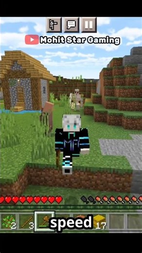 Minecraft But You Can Control My Time 😜 #shorts