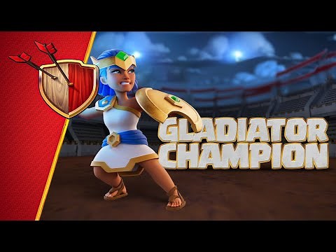 Gladiator Champion Strikes With Lightning! (Clash of Clans Season Challenges)