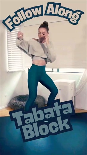 Full Body Tabata HIIT Block: Do it with me! #followalongworkout