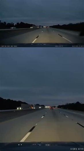 Newly obtained video captures the stunning moment a small plane clipped a car while making an emergency landing on I-95 in Brevard County, Florida. The impact sent the vehicle’s driver to a nearby hospital with minor injuries, according to officials. Both the pilot and the passenger walked away from the incident without harm. | Timothy Hudson
