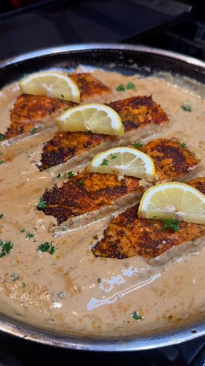 This Blackened Salmon with creamy lemon butter sauce is plate-licking GOOD. Bold, buttery, and downright irresistible. Don’t even think about watching this on an empty stomach! 🤤✨😋 #CravinWithRaven #LetsGetCravin #blackenedsalmon #salmon #delicious #seafoodlover #foodiereels #dinner #fyp #weeknightdinner #TastyAF #reels #explorer #FoodieInspo#cookwithme #reels #fyp | Raven Hall