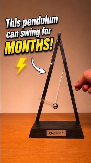 ✨ The Perpetual Pendulum — A Pendulum That Swings for MONTHS!