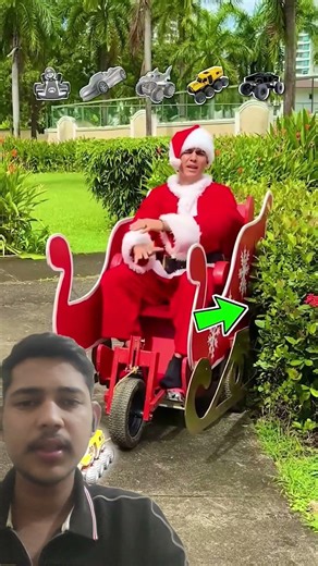 which car will move Santa? 🚗