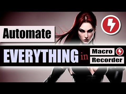 Automate any Application with Macro Recorder