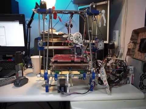 RipRap 3D Printer Test 67