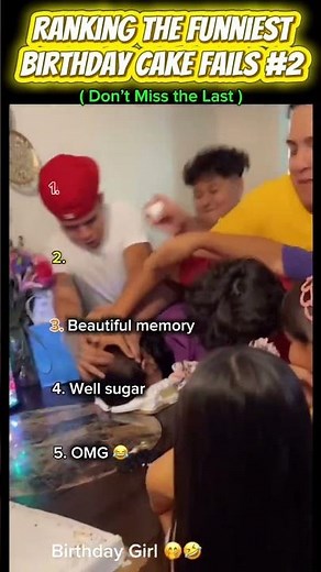 🎂🤣 Ranking the Funniest Birthday Cake Fails #2!