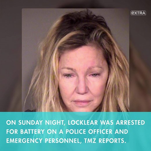 20K views · 100 reactions | Heather Locklear arrested for alleged battery of a police officer & EMT. | Extra | Facebook