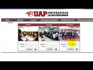 01 acceso a la intranet uap