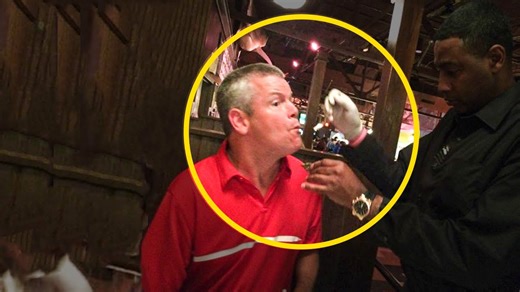 Waiter Stops To Help Man With Cerebral Palsy Who Has Trouble Eating In Act Of Kindness