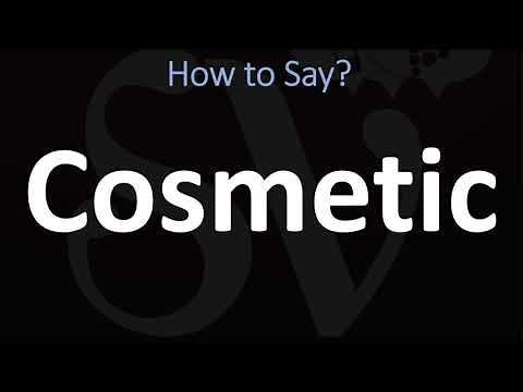 How to Pronounce Cosmetic? (CORRECTLY)