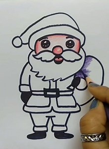1.7K views · 44 reactions | Christmas Day Special Drawing | Drawing Book | Facebook