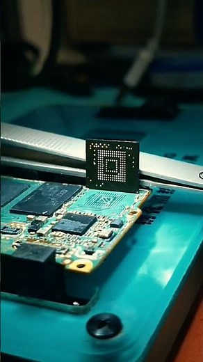 EMMC Chip REBALLING Process Revealed!