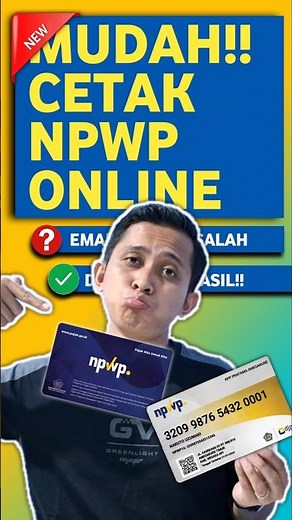 Cara Cetak Kartu NPWP Online 2025