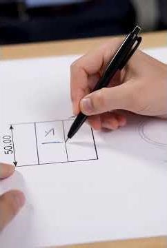 GD&T Straightness Tolerance (0.1): How to Draw a Feature Control Frame