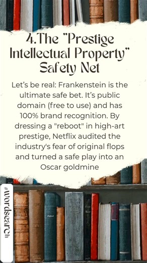 The Frankenstein Glitch How Netflix won the Oscars (98th Academy Awards) | Word Search Quest Edition