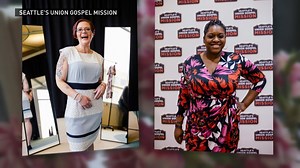 100 women and kids get 'Sunday's best'