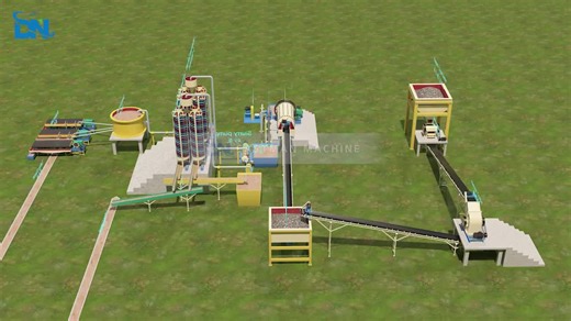 Mining Flotation Sulfide Copper Ore Processing Plant Copper Ore Upgradation Plant