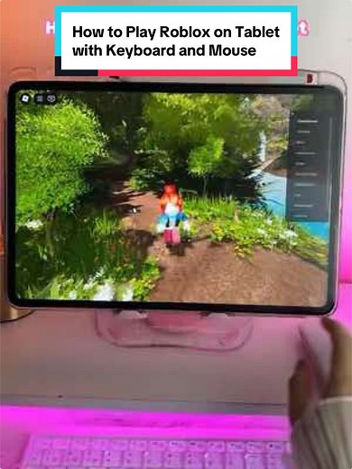 Roblox Tutorial: Play on Tablet with Keyboard and Mouse