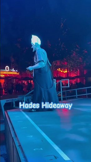 Hades Hideaway at Oogie Boogie Bash 🔥#hercules #oogieboogiebash #disney #hades #disneyland #shorts