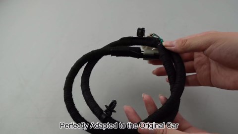 Rear Box Lighting Wiring Harness Fit for Ford F-150 2021-2023 Replace ML3Z-14A411-D, Right Passenger Side Bed Lamp Jumper Assembly