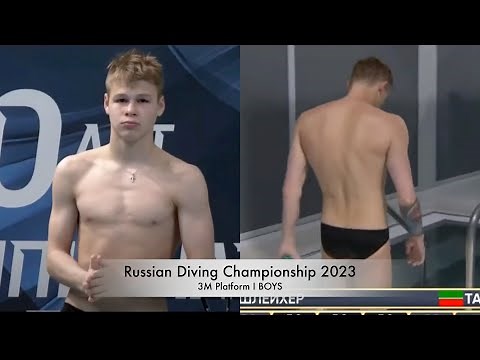 3m Diving Springboard Boys | Russian Diving Championship 2023