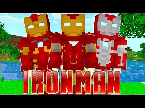 New Iron Man Heropack for Fisk's Superheroes Mod in Minecraft