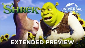 Shrek and Donkey will go down as one of the best duos in cinematic history. In this scene we witness the beginning of the bromance of the world's most lovable ogre (Shrek-Mike Myers) and his ass.(Donkey-Eddie Murphy). 🎥 : Shrek | Universal Pictures at Home