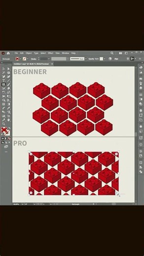 Tips for creating 3D texture background. #adobeillustratortutorial #design