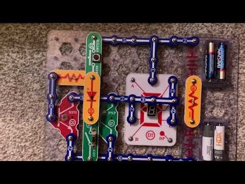 Snap Circuits Extreme SC-750: Projects 628-645 (SEIZURE WARNING)