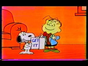 Snoopy and Linus for Metropolitan Life - 1986 ad