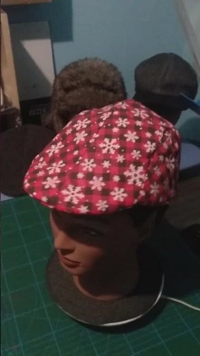 How to make FlatCap using regular sewing machine 🤔