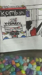 ❤️❤️Bus drawing with komban design❤️❤️