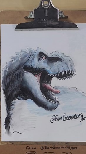 Dinosaur Artwork: Stunning Jurassic World Fan Art