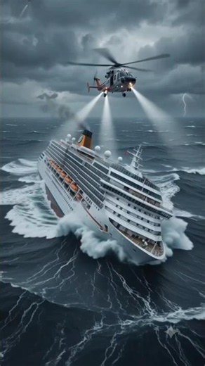 Massive Cruise Ship Sinks in a Deadly Storm | Epic Ocean Rescue Mission 🌊🚢