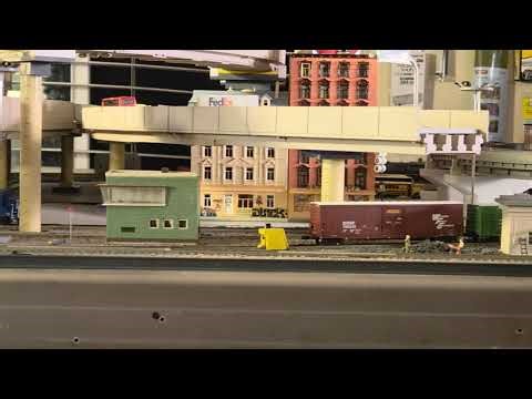 KATO CSX SD80MAC N/Scale With loads.