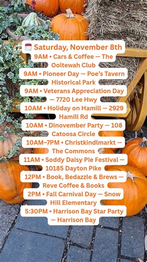  Your Chattanooga Weekend Guide | Nov 7–9 There’s no shortage of...