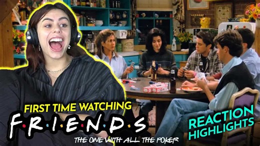 Leia all in for Friends 1x18 "The One with All the Poker" (1994) TV reaction first time watching