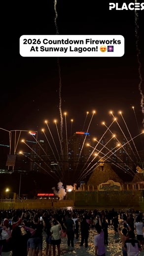 Countdown Fireworks 2026 At Sunway Lagoon! 😍🎆 . 📌 Welcoming 2026 with a bang at Sunway Lagoon New Year’s Eve Celebration ✨ with spectacular Fireworks countdown, exciting performances and festive vibes 🎉. A perfect way to start the new year! 💯 📍 Sunway Lagoon . #newyear #fireworks #2026 #2026newyear #sunwaylagoon #newyearfireworks | Places Malaysia