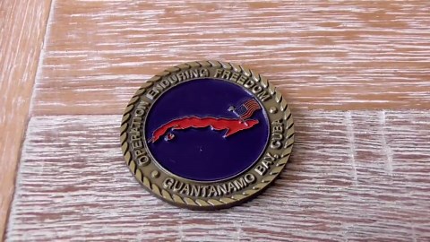 OEF Joint Task Force Guantanamo Bay GTMO Challenge Coin #E775 - Etsy Canada
