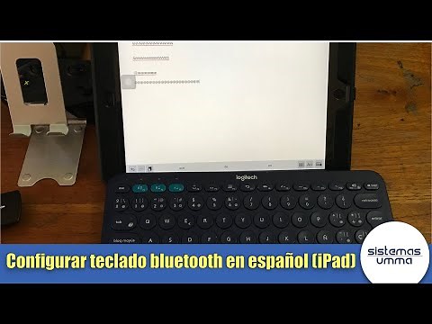 How to set up a Bluetooth keyboard in Spanish on an iPad