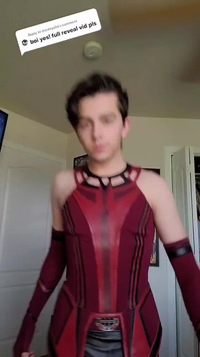 Male Scarlet Witch Cosplay: Reply to @thirdeyelie