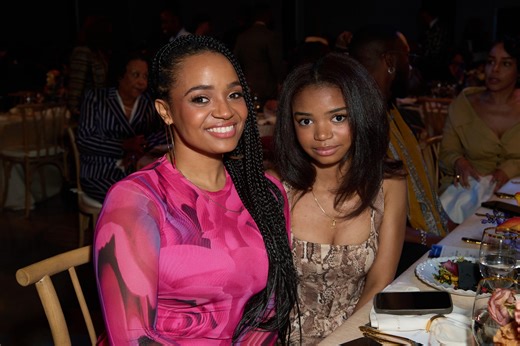 Kyla Pratt And 'Twin' Daughter Lyric Shine At NAACP Image Awards Luncheon | Essence