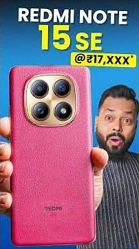 This Special Redmi Phone Is @ 17,999* ft. Redmi Note 15 SE ⚡️#TrakinShorts