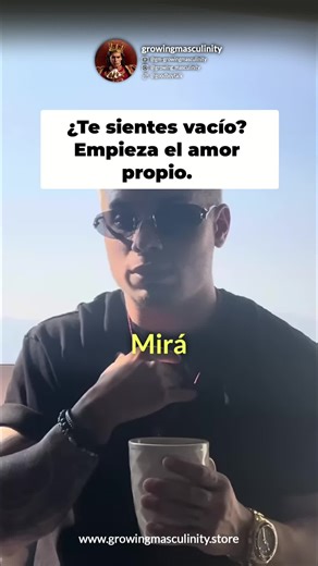 Sentirse vacío es el llamado al amor propio. 500 videos y programas accesibles para que renazcas y recuperes tu poder. ¡Basta de excusas, es hora de ser proactivo! #AmorPropio #CrecimientoPersonal #Empoderamiento #Renacer #Motivacion