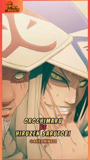OROCHIMARU VS HIRUZEN @KatonPodcast #naruto #shorts