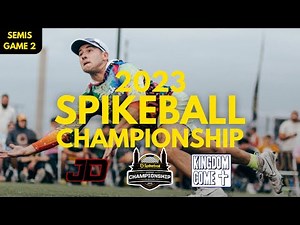 2023 Spikeball Pro Championship | Open Semifinals Game 2 | Judgment Day vs Kingdom Come