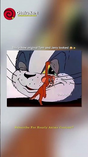 This is how original Tom and Jerry looked 😮 #shorts #cartoon