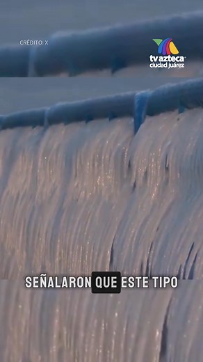Así AMANECIÓ un muelle en el Lago Michigan: completamente cubierto de hielo aunque el agua sigue sin congelarse. El viento y el frío extremo hicieron lo impensable. ❄️ #LagoMichigan #FríoExtremo #InviernoEEUU #FenómenoNatural #Clima | TV Azteca Ciudad Juárez